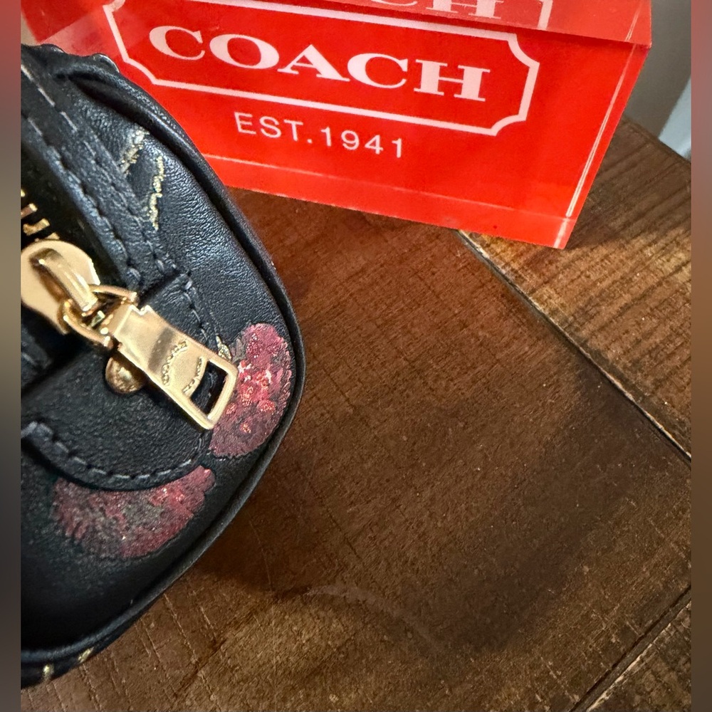 Coach Cherry Rowan Bag Charm (NWT) - Picture 6 of 7
